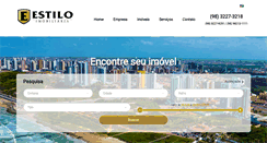 Desktop Screenshot of estiloma.com.br